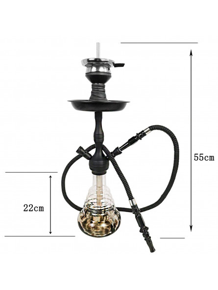 Rman Shisha Set Schlauche Anschl Ssen Cm Wasserpfeife Komplett